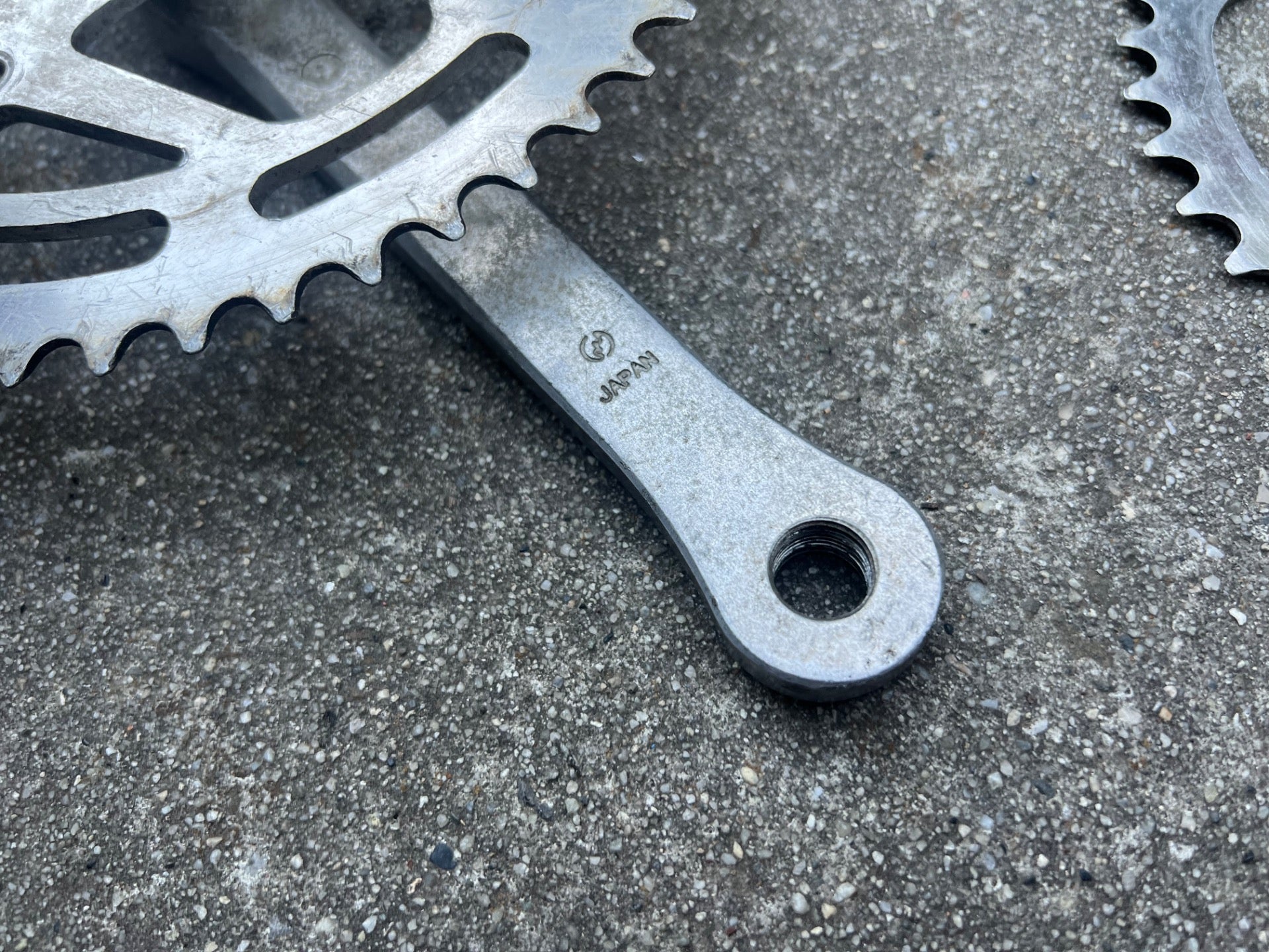 SR Melt Forged Crankset 3 Bolt 39/52 Double Vintage Road Bike Touring  - Image 8