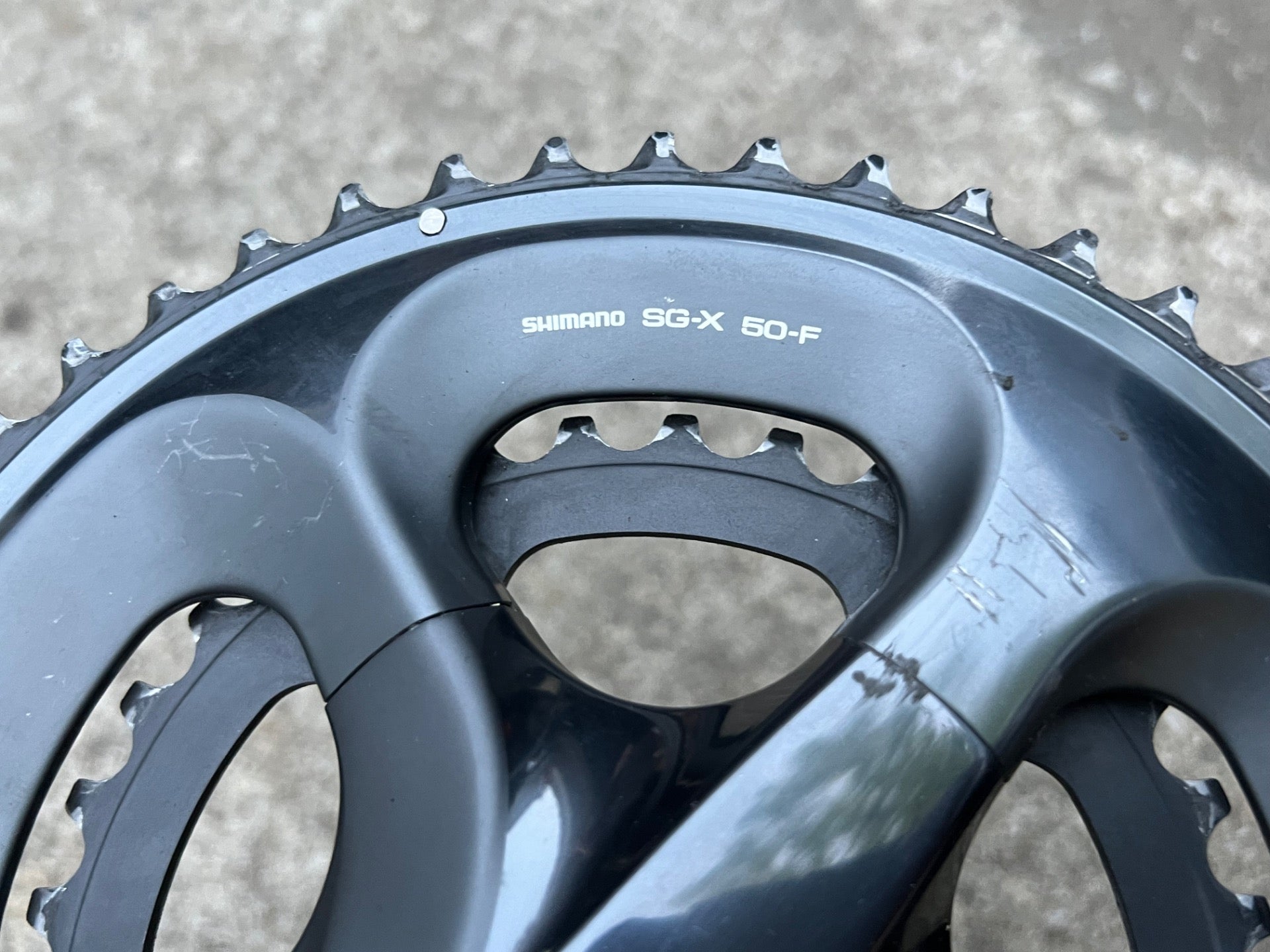 Shimano Ultegra FC-6750 175mm 39/50T Crankset Road Bike Double Racing Gray - Image 8