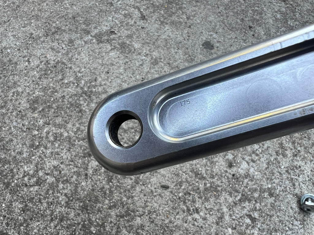 Cannondale CODA Crankset 175mm 44/32/22 Triple Silver Vintage Retro MTB USA  - Image 8