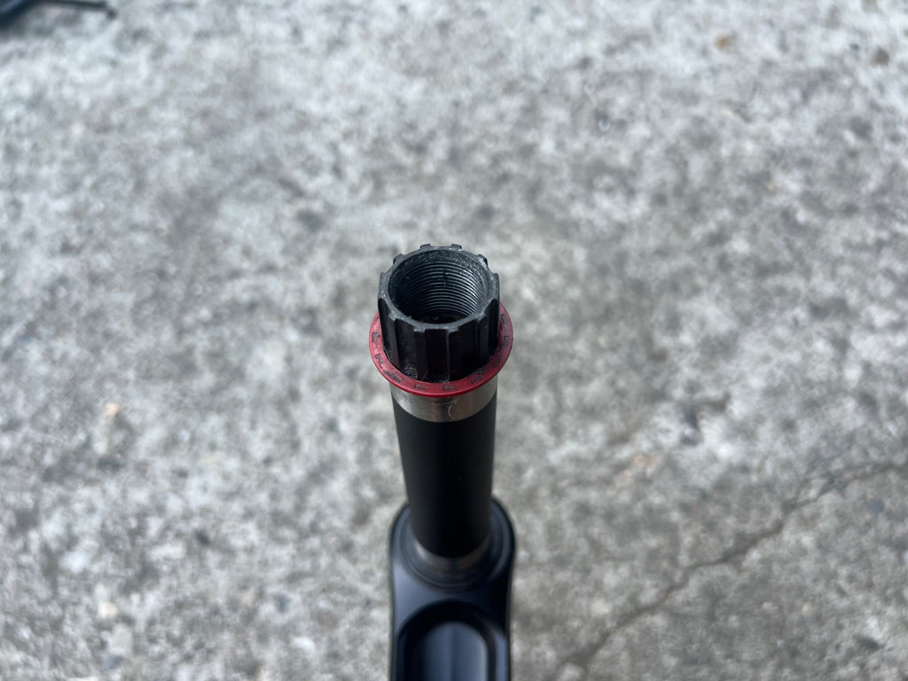 Raceface Deus XC Crankset 175mm 24mm GXP Spindle Black Mountain Bike Triple MTB  - Image 8