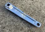 Used MINT Kooka Road Cranks 130 BCD 175mm Silver Vintage Retro Bike CNC Double Rare-Bicycle Bin