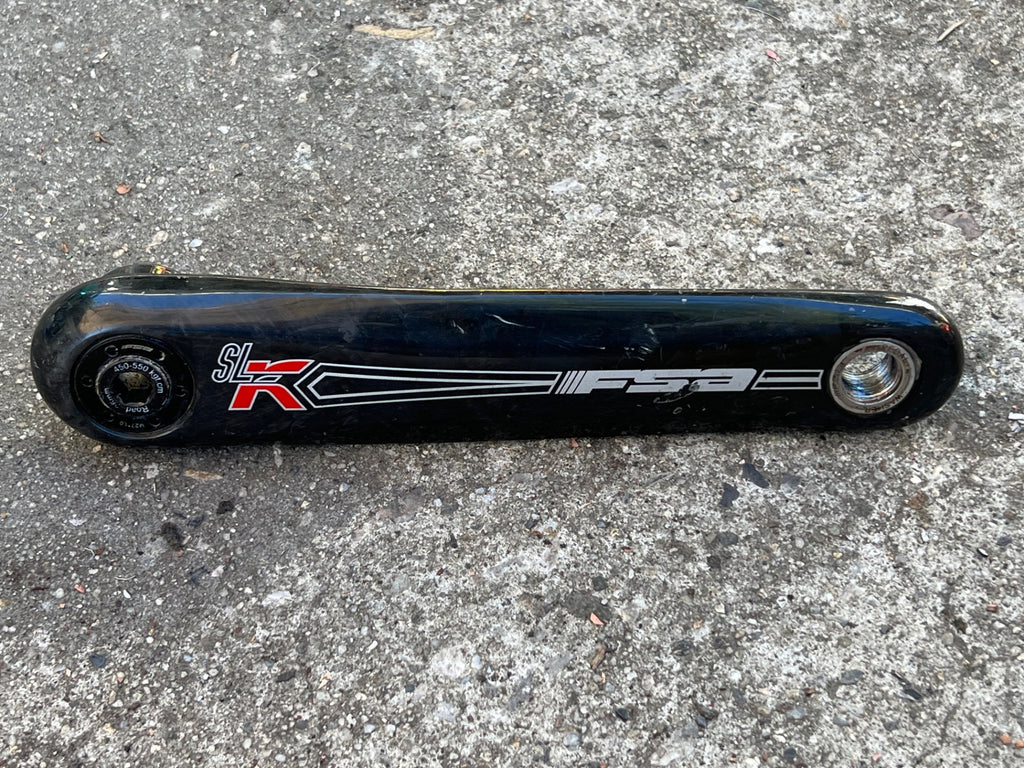 FSA SLK Carbon Triple Crankset 30-39-50T 10 Speed 170mm Road GXP Touring Gravel - Image 9