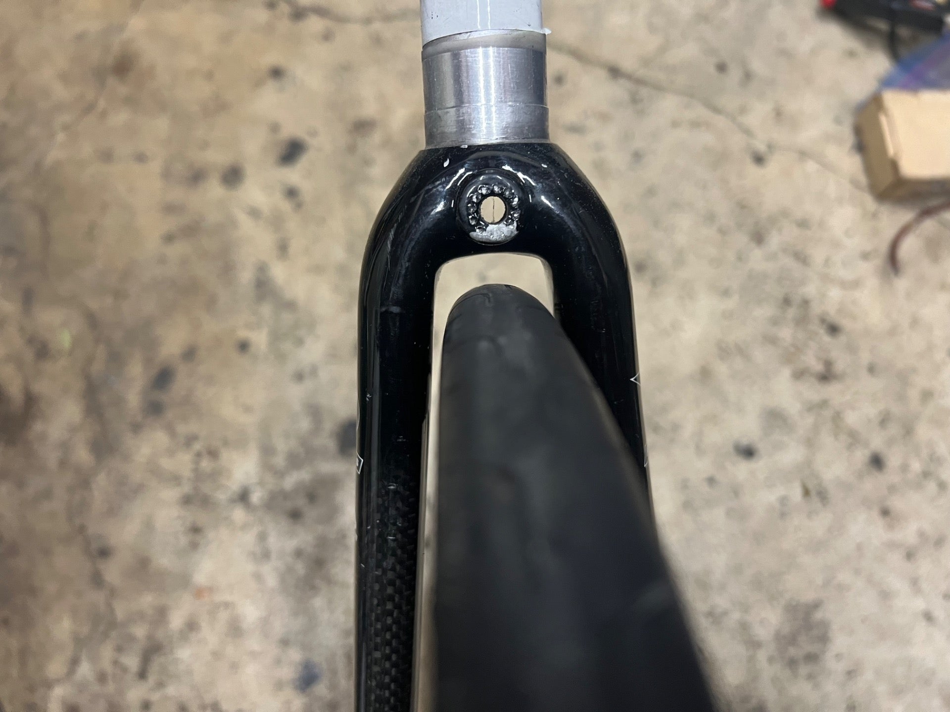 Reynolds Carbon 700c Fork 1 1/8” 9” Threadless Steerer Ouzo Comp ii 2 Black Road - Image 9