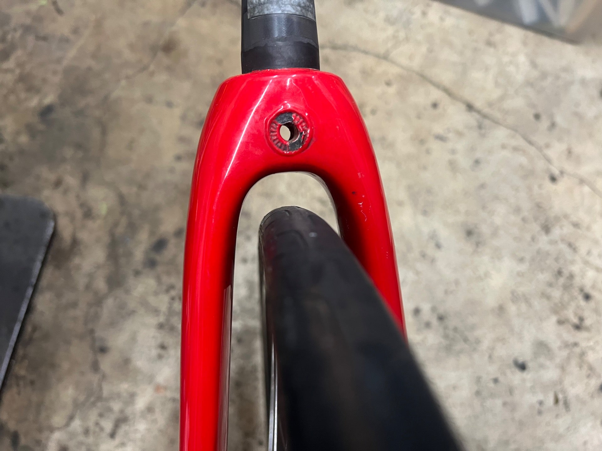 2006 Trek Pilot Carbon Fork 700c 1 1/8in Red Road Bike Racing Threadless Steerer - Image 9