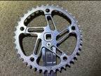 Used MINT Kooka Road Cranks 130 BCD 175mm Silver Vintage Retro Bike CNC Double Rare-Bicycle Bin