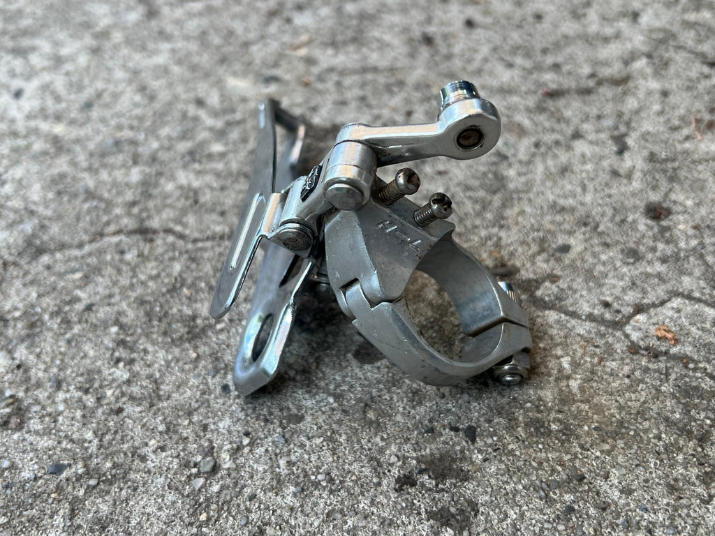 Shimano Deore XT FD-M700 Deerhead Front Derailleur 28.6mm Bottom Pull Triple Vintage MTB