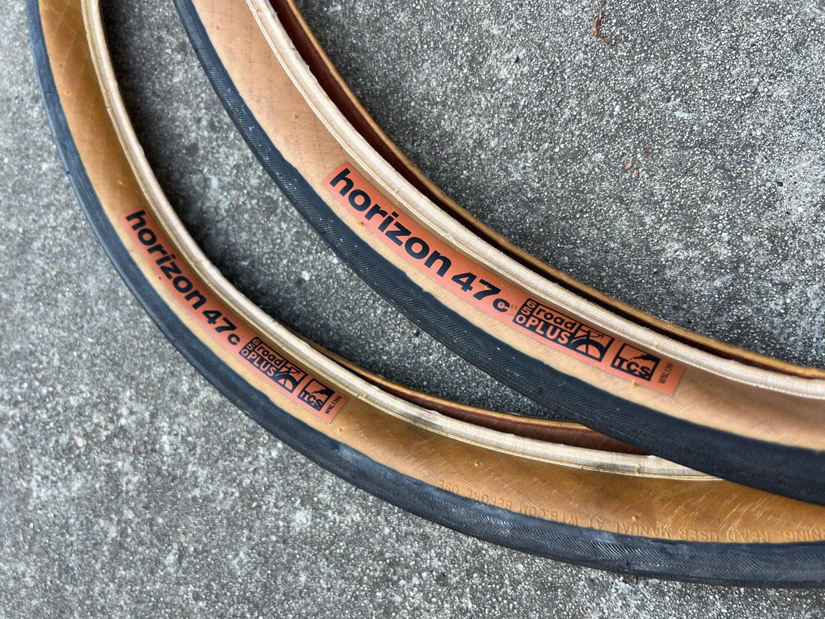 NEW WTB Horizon 650b 584x47c 27.5” Gumwall Tanwall Gravel Tires Pair 27.5in