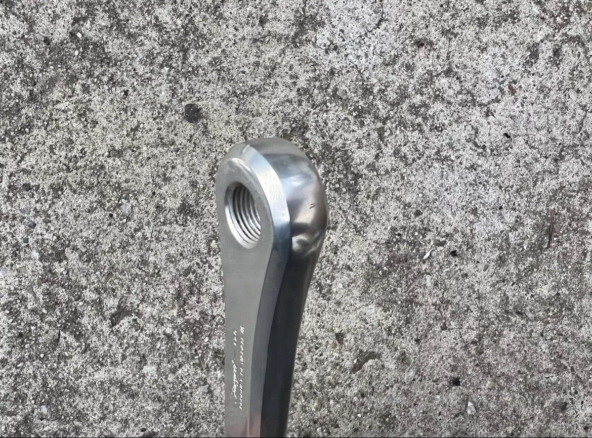 NICE Shimano 600 Touring Forged Crankset 52/42 170mm 3 Bolt Vintage Retro Road - Image 10