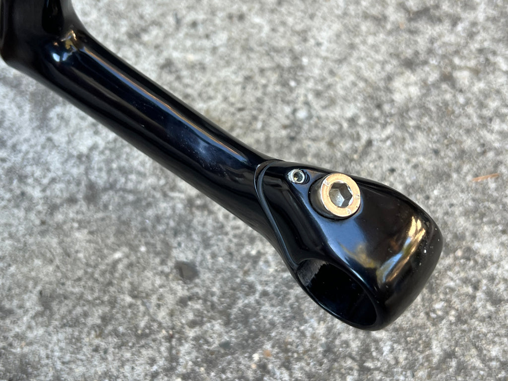 3T 3TTT 26.0x140mm Black Anodized Quill Stem Vintage Road Bike