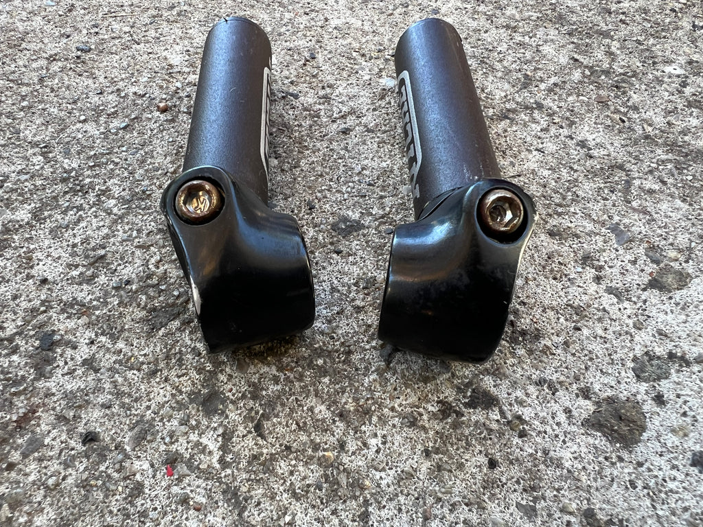 Ritchey Straight Bar Ends Vintage Mountain Bike Gravel Black MTB Gray Brown