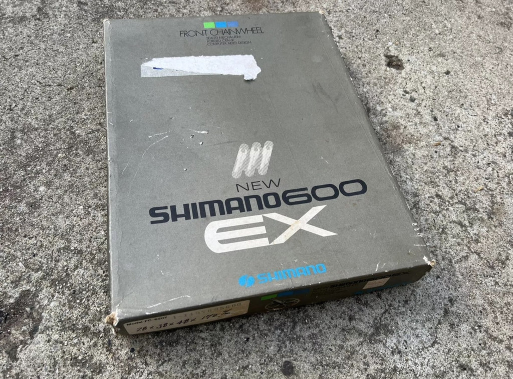 Used NICE Shimano 600 Touring Forged Crankset 52/42 170mm 3 Bolt Vintage Retro Road-Bicycle Bin