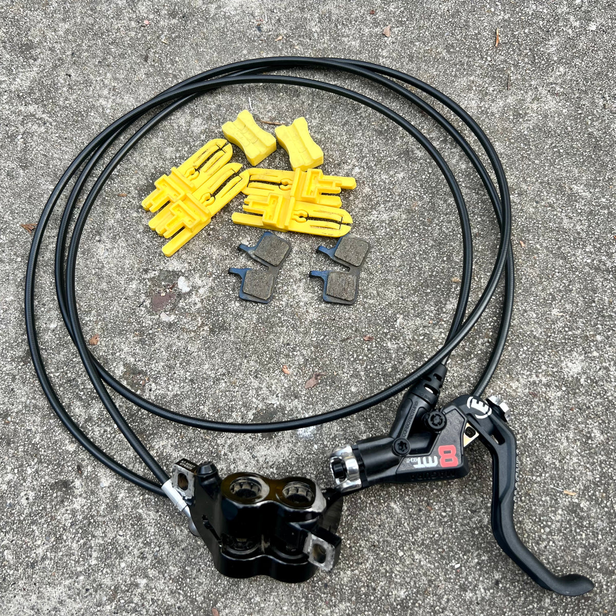 READ Magura MT8 Rear Disc Hydraulic Brake MTB Mountain Bike 4 Piston 4Pot