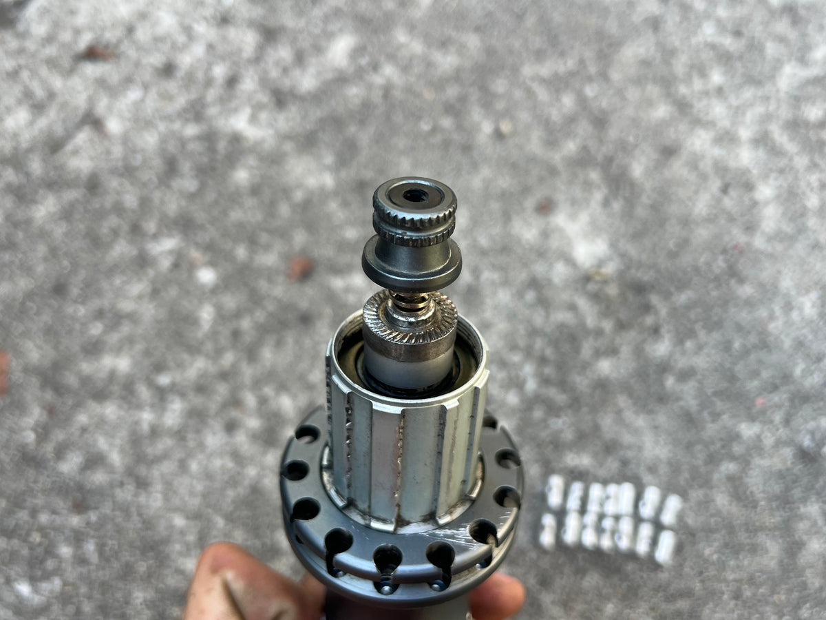 IRD Interloc 28H 135mm Gray 8/9/10 Speed Straight Pull Rear Hub