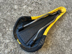 SDG Ventura Comp TI Titanium Saddle 270x140mm Yellow Vintage MTB Mountain
