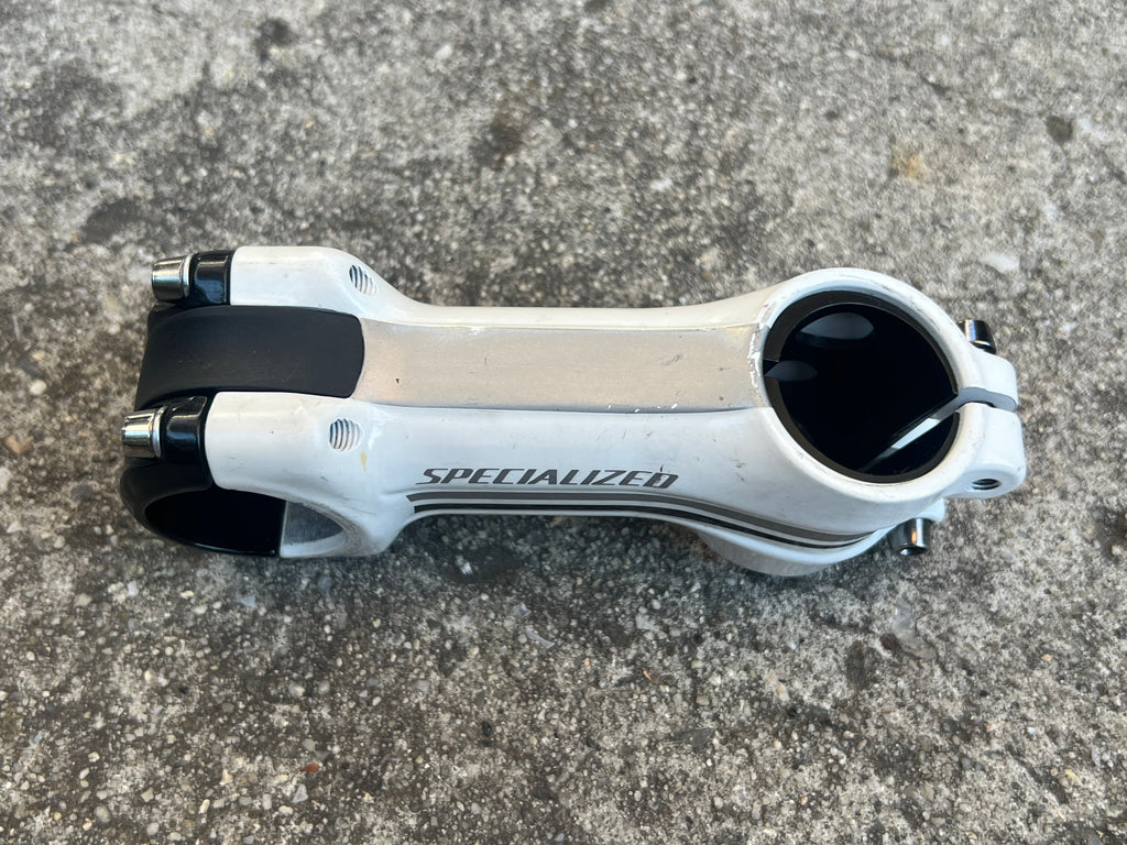 Specialized 90mm 1 1/8” Threadless Stem 31.8mm White MTB Comp Multi +16° -8