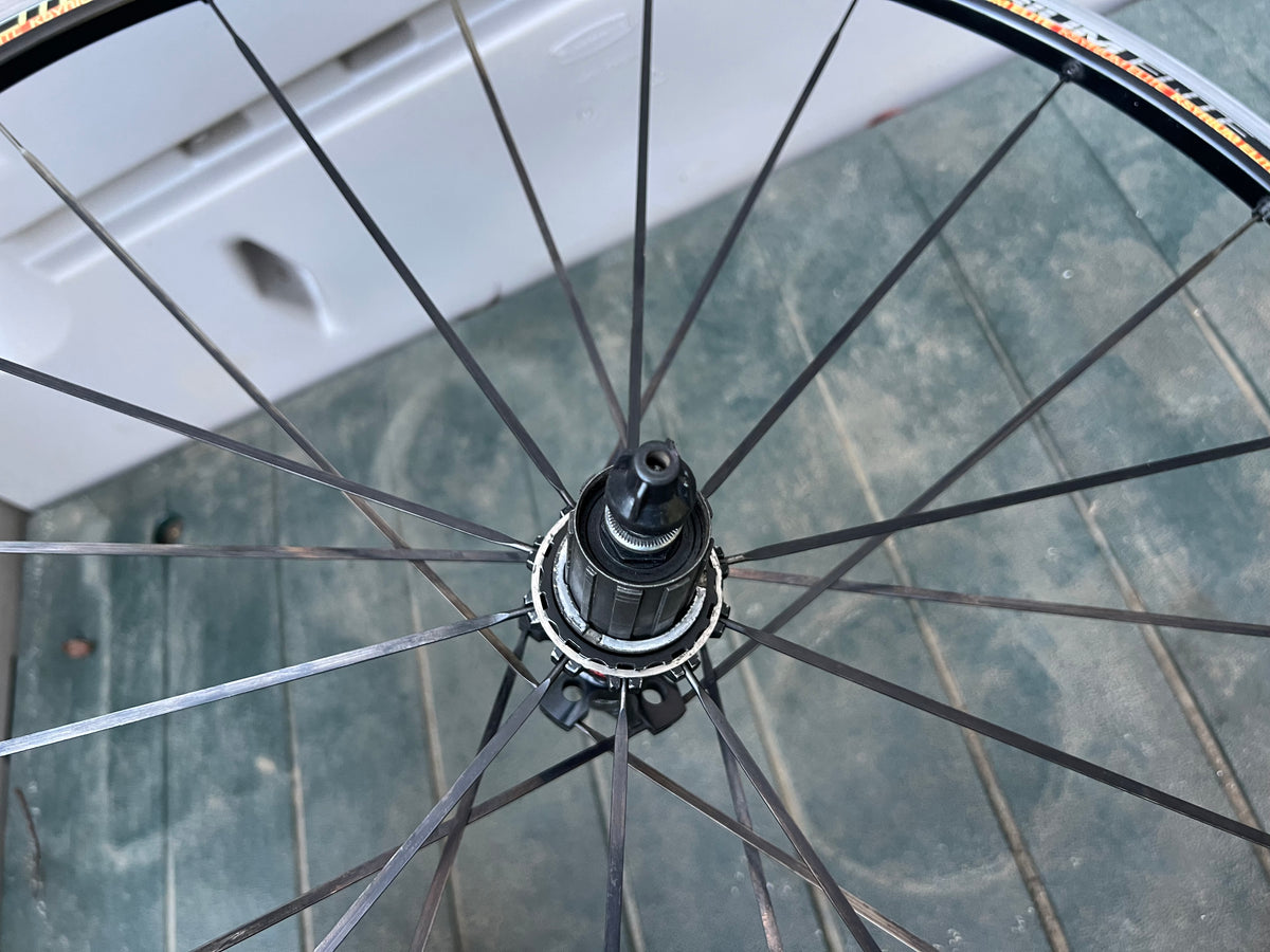 Mavic Ksyrium Elite 700c Clincher 8/9/10/11 Speed Shimano Black Road Wheelset Wheels