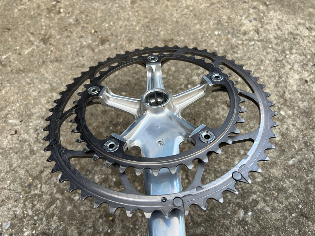 MINT Shimano Dura Ace FC-7701 172.5mm Crankset 53/39T Double 9 Speed Road Bike  - Image 12