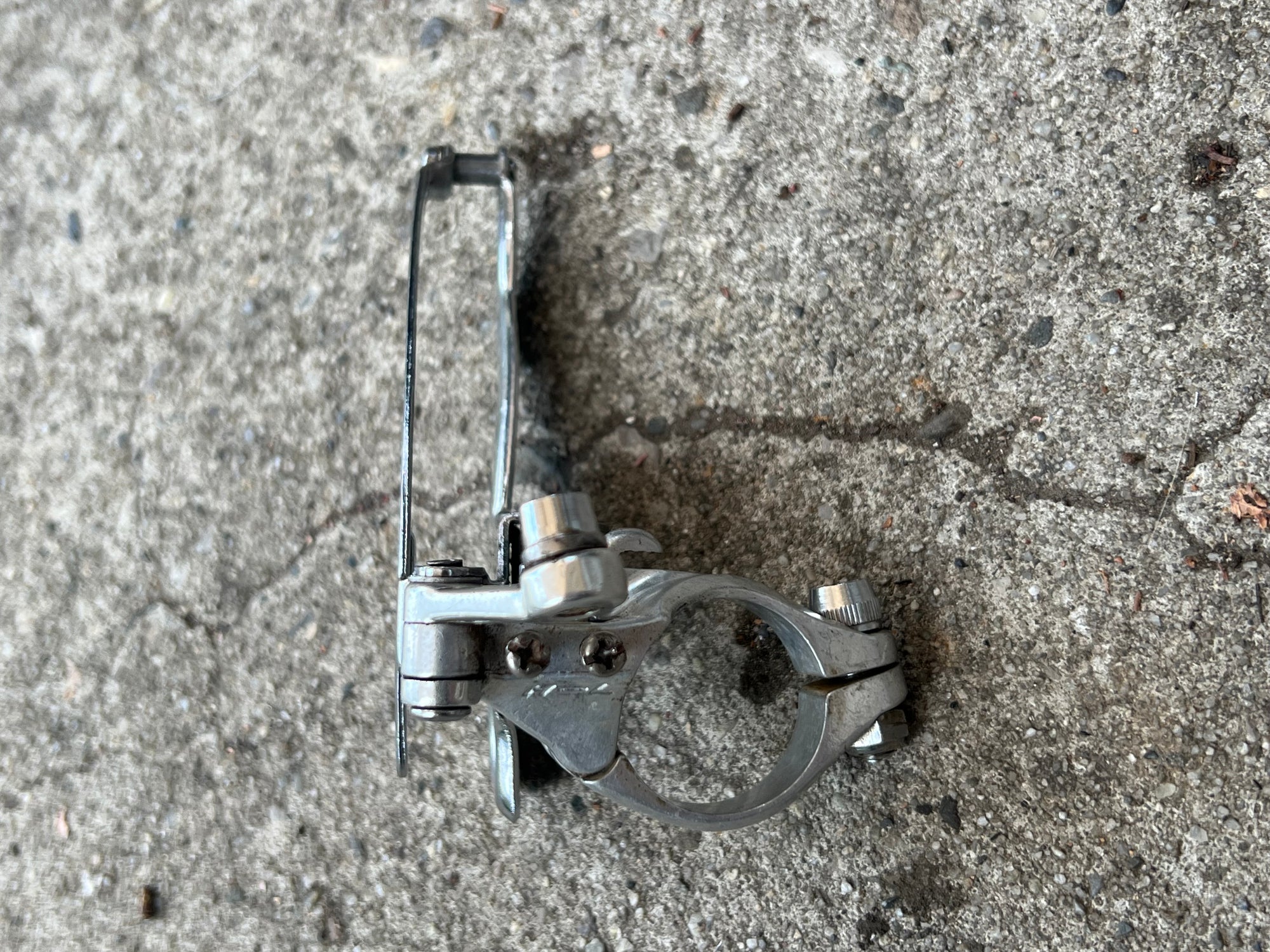 Shimano Deore XT FD-M700 Deerhead Front Derailleur 28.6mm Bottom Pull Triple Vintage MTB
