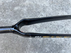 NOS Forte Axis 700c Carbon Fork 1” Steerer 12” Long Black Gold Road Bike