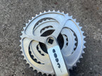 FREE SHIP CODA 502M 175mm Triple Vintage MTB Mountain Bike Silver Cannondale Crankset