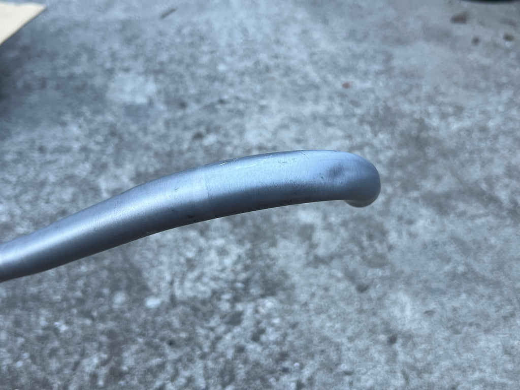 Scott AT-2 LF 25.4x530mm Bullhorn Bar End Bars Vintage MTB Gray
