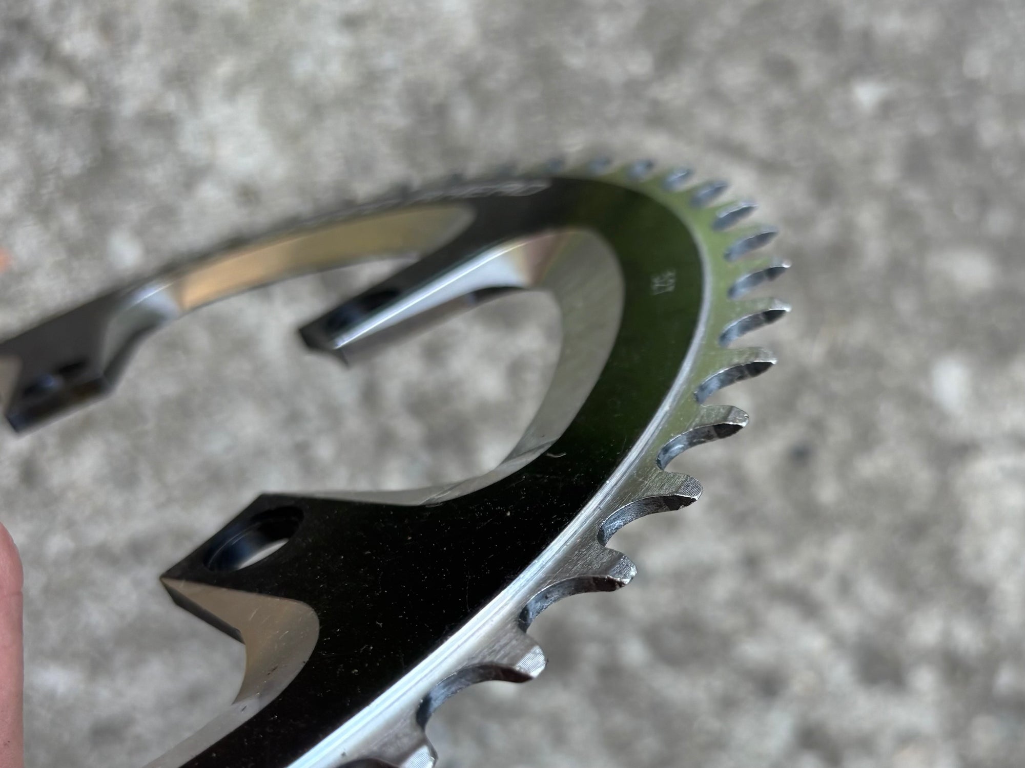 FSA Megatooth 52T 110 BCD Big Chainring Gossamer Gravel Road Black