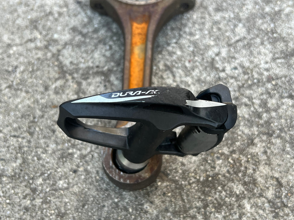 LOW MILES Shimano Dura Ace PD-R9000 SPD-SL Clipless Pedals Road Triathlon TRI