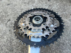 Shimano Deore XT FC-M752 Octalink V2 175mm 22-32-44 Triple MTB Crankset