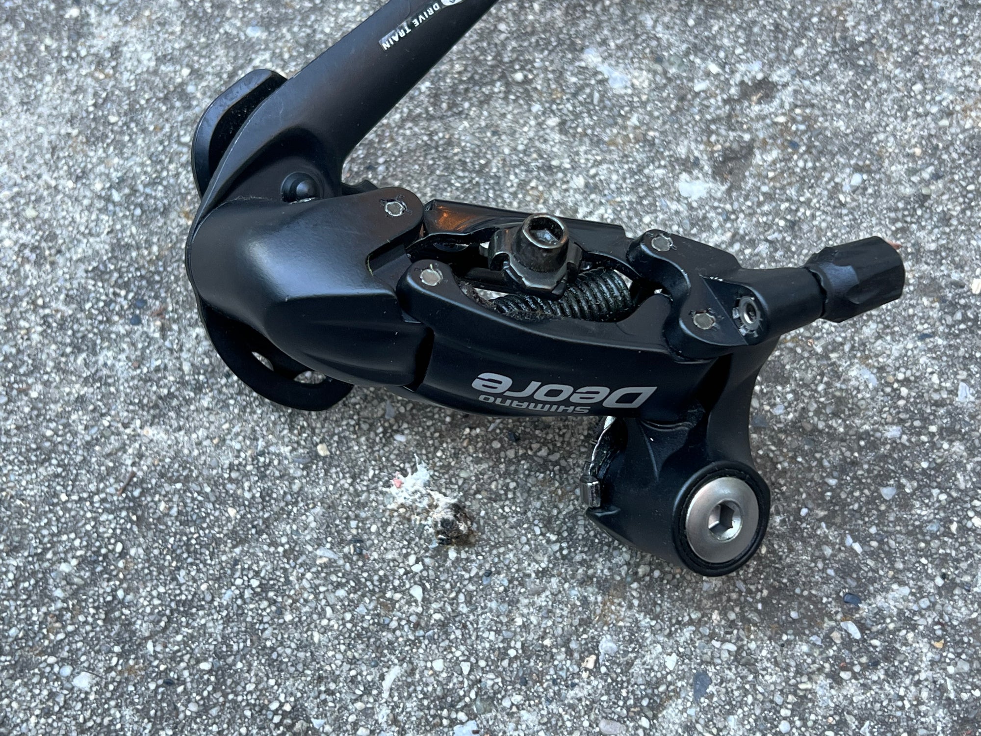 NOS NEW Shimano Deore RD-M530 9 Soeed Long Cage SGS Rapid Rise Rear Derailleur