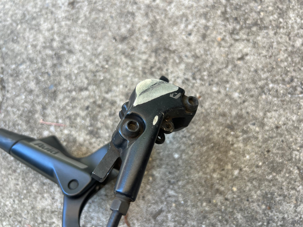 NO PADS Avid Front Hydraulic Disc Brake Black MTB Mountain Bike 2 Piston