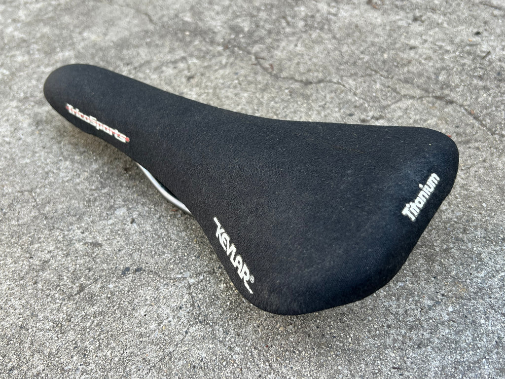 Trico Sports Kevlar Titanium Saddle Vintage MTB Road Bike Black 90’s 2000’s
