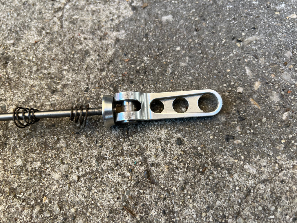 Ringle Ti Stix Rear 135mm Titanium Quick Release Skewer Silver Vintage MTB 42g