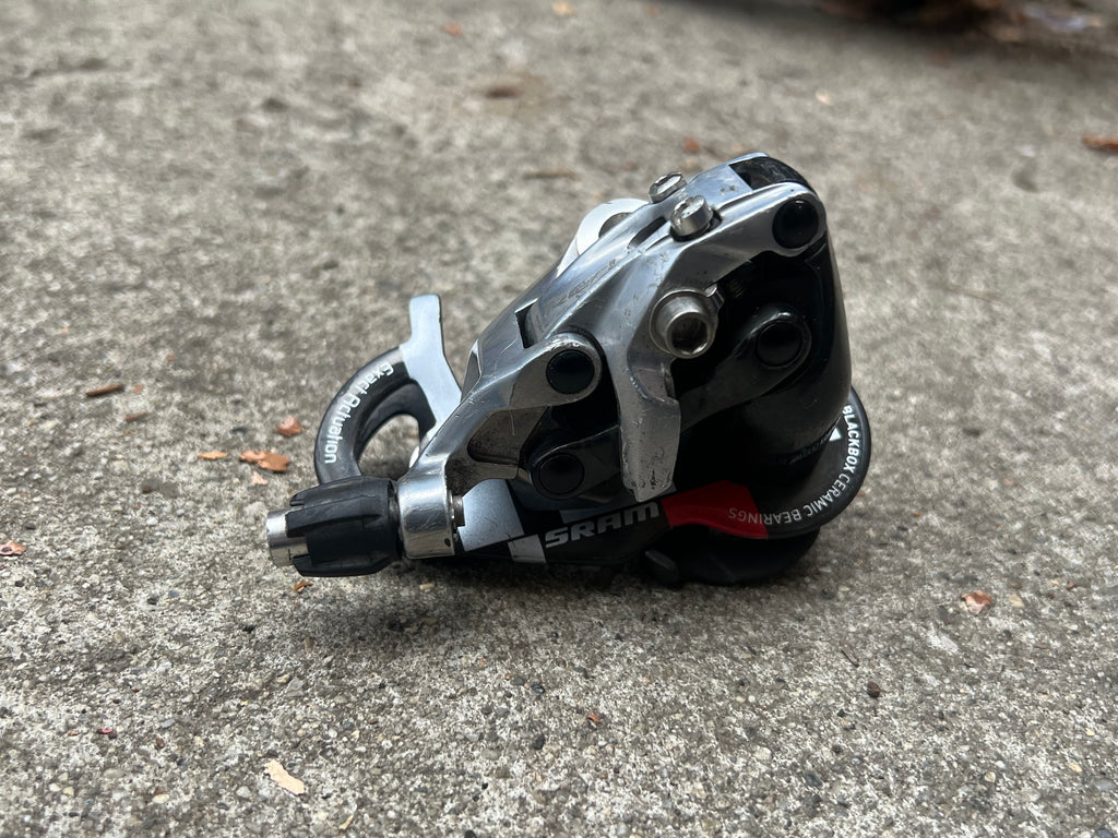 NO PULLEYS SRAM RED 10 Speed Short Cage Rear Derailleur Road Bike