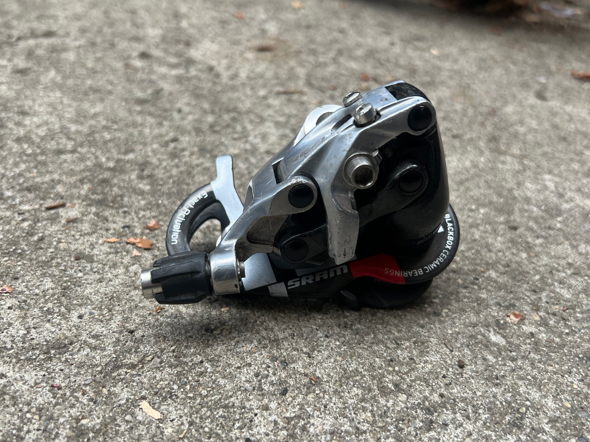 NO PULLEYS SRAM RED 10 Speed Short Cage Rear Derailleur Road Bike