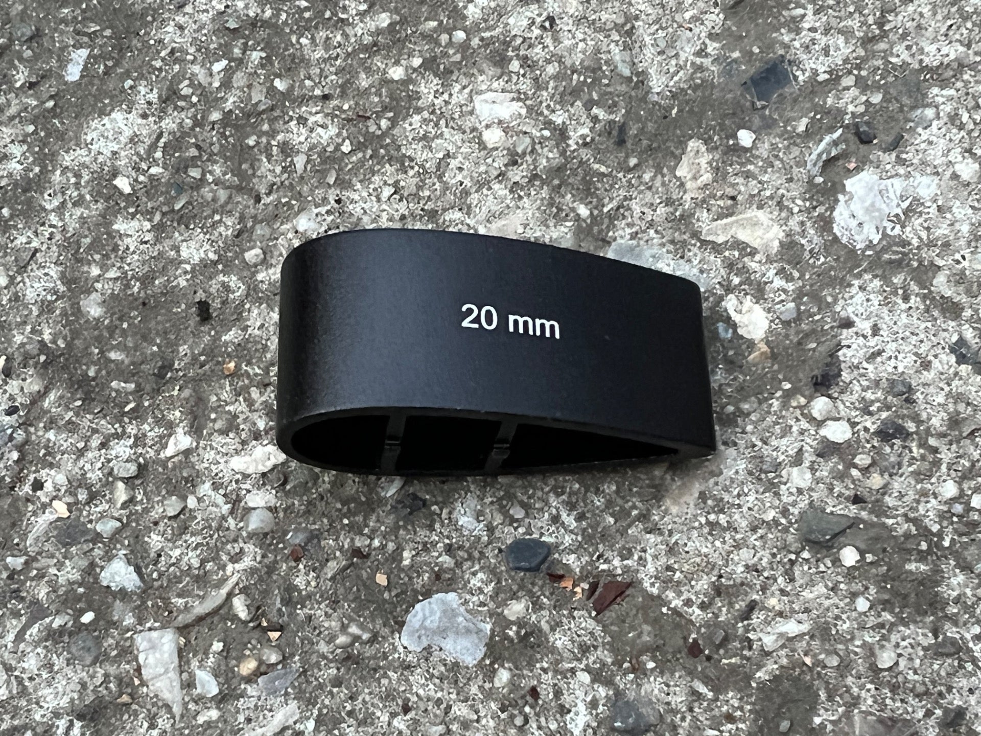 3T 3TTT 20mm Aero Bar Spacer Aerodynamic Black Triathlon Racing Bike Tri TT - Image 2