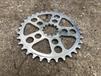 Used White Industies 32T ENO Chainring Silver Vintage Mountain Bike MTB Gravel Retro-Bicycle Bin
