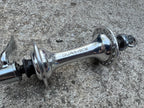 Used Shimano Dura Ace 7400 36H Hole Front Hub & Quick Release Vintage Road Bike-Bicycle Bin