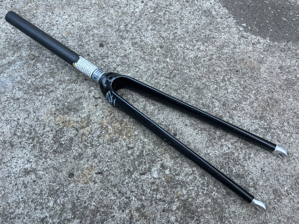 PLZ READ Ridley 4ZA Synope Carbon Fork 1 1/8” 11in Steerer Black Road Bike 700c - Image 2
