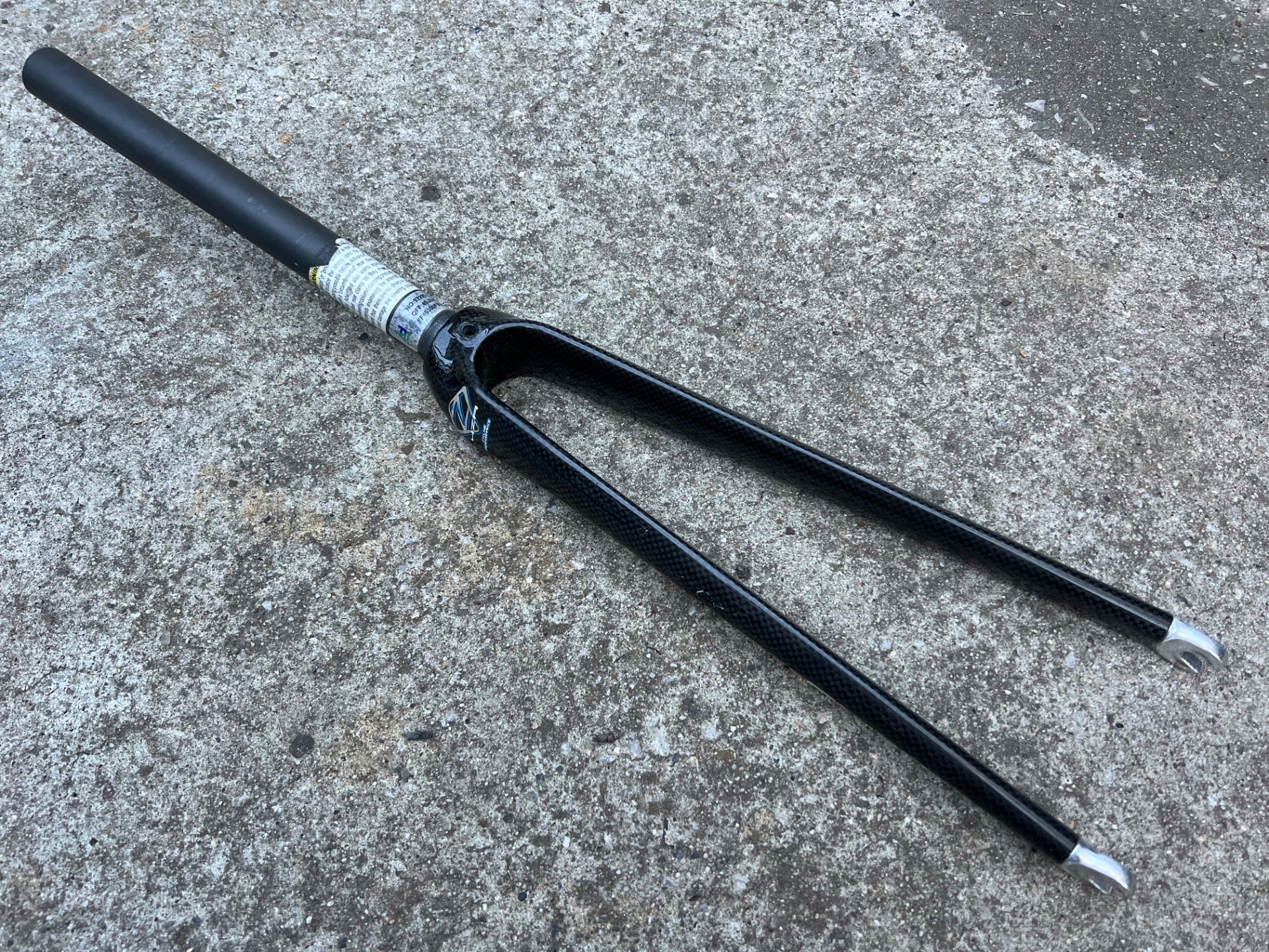 PLZ READ Ridley 4ZA Synope Carbon Fork 1 1/8” 11in Steerer Black Road Bike 700c - Image 2