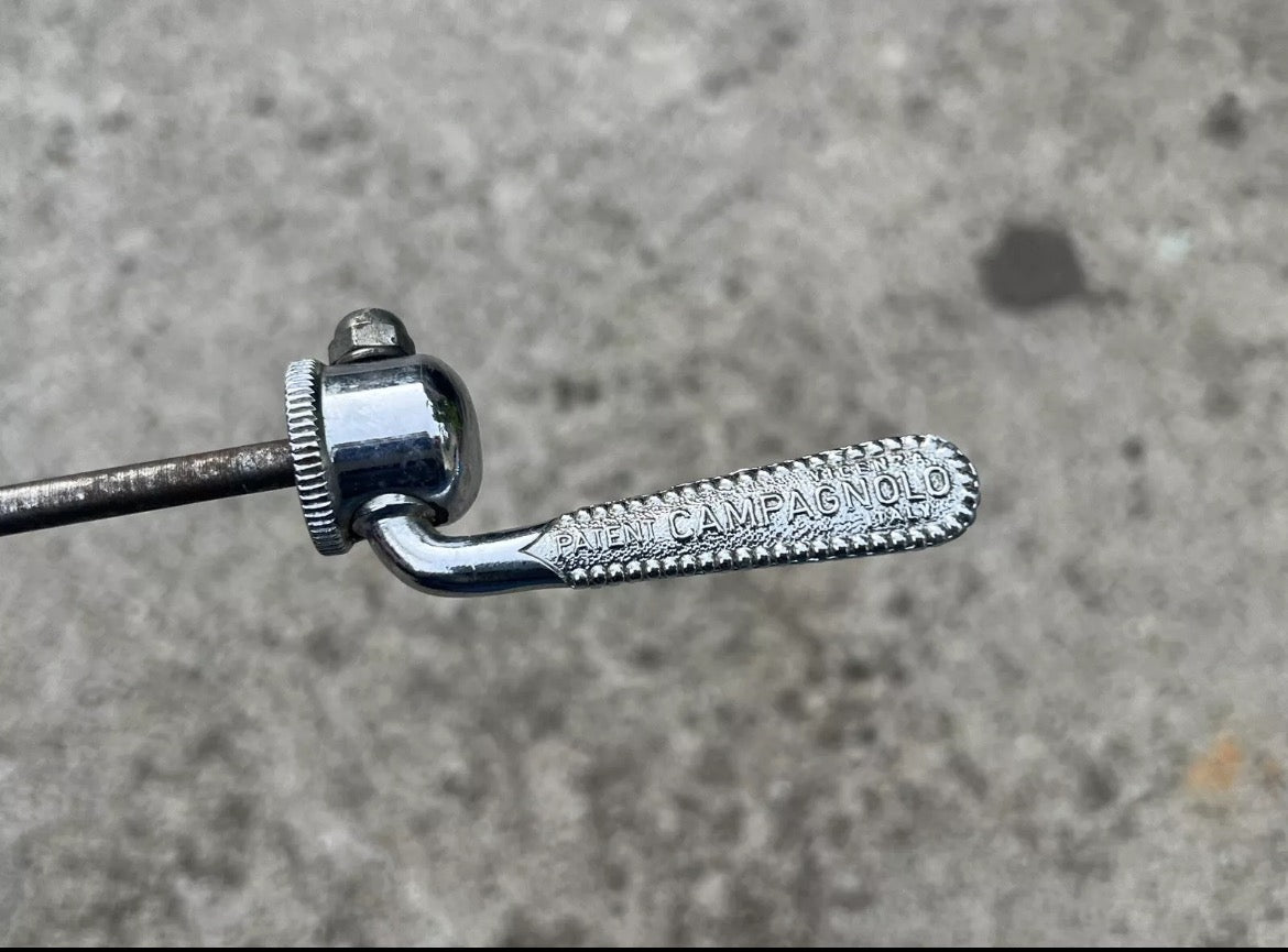 Campagnolo Rear Quick Release Skewer 126mm Vintage Chrome Retro Steel Road Bike! - Image 2