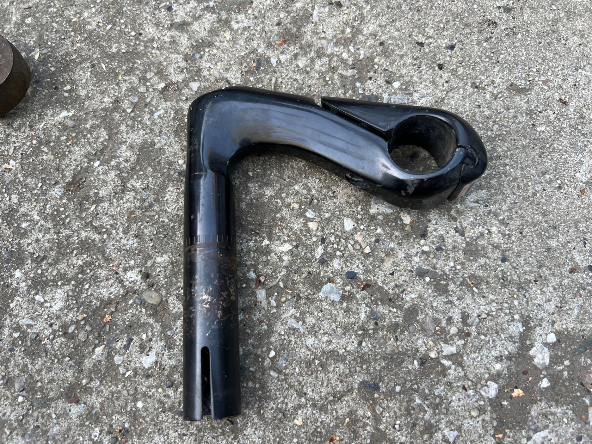 Modolo Professional Stem 95x26.0mm Black 1in Vintage Retro Road Black NO BOLT - Image 2