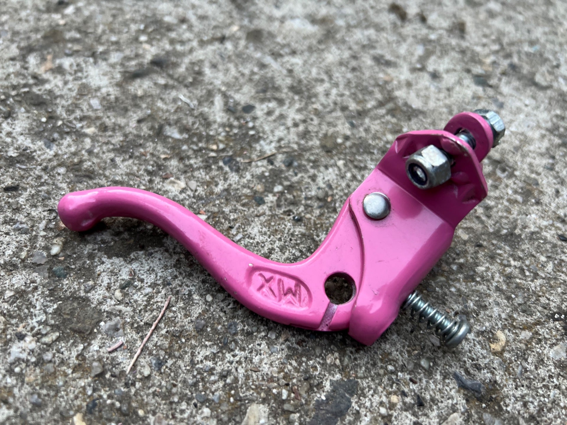 Chang Star MX Pink Left Front Brake Lever Vintage BMX Bike Retro OG Freestyle  - Image 2