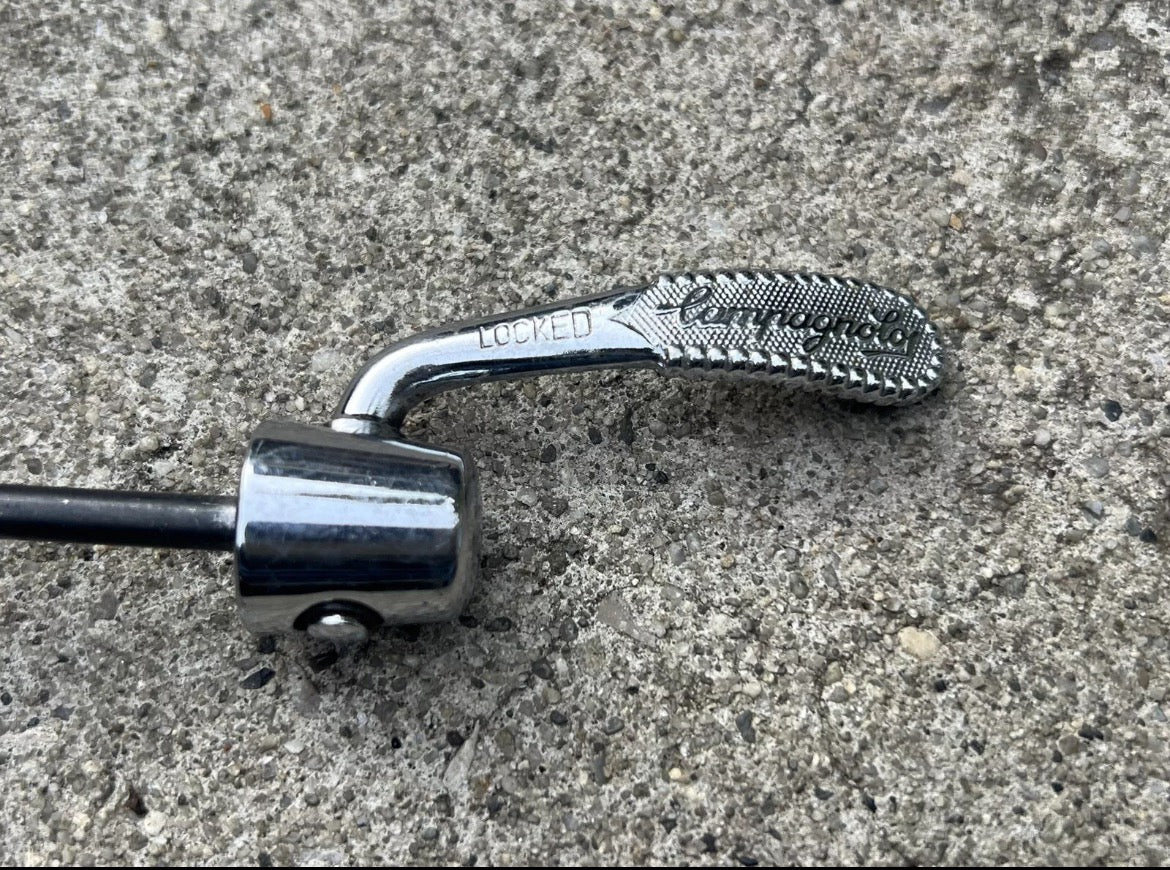 Campagnolo Front Quick Release Skewer 100mm Vintage Chrome Retro Steel Road - Image 2