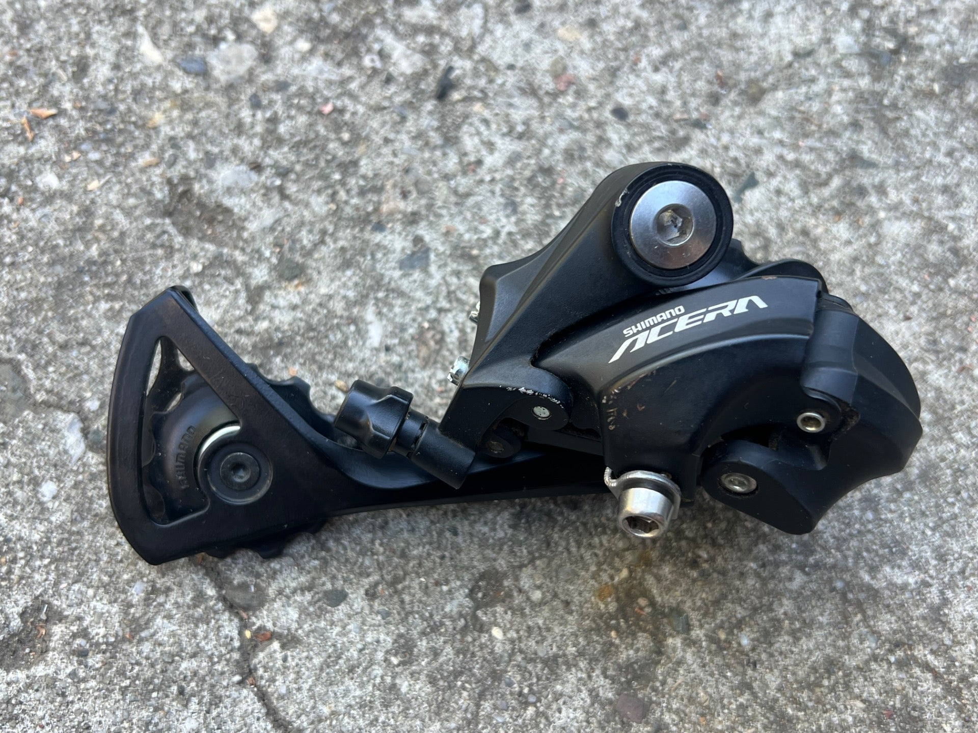 Shimano Acera RD-T3000 Long Cage 9 Speed Rear Derailleur Black Touring Hybrid  - Image 2
