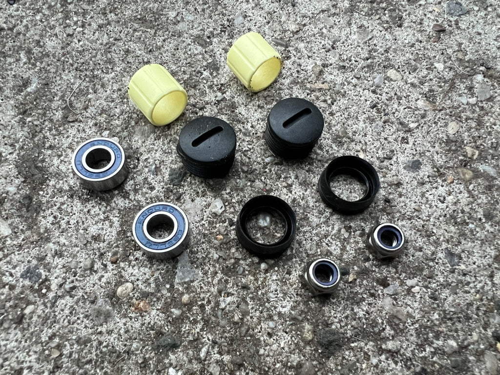 Crankbros Eggbeater Rebuild Kit Bearings Bushings Seals Clipless Pedals MTB  - Image 2