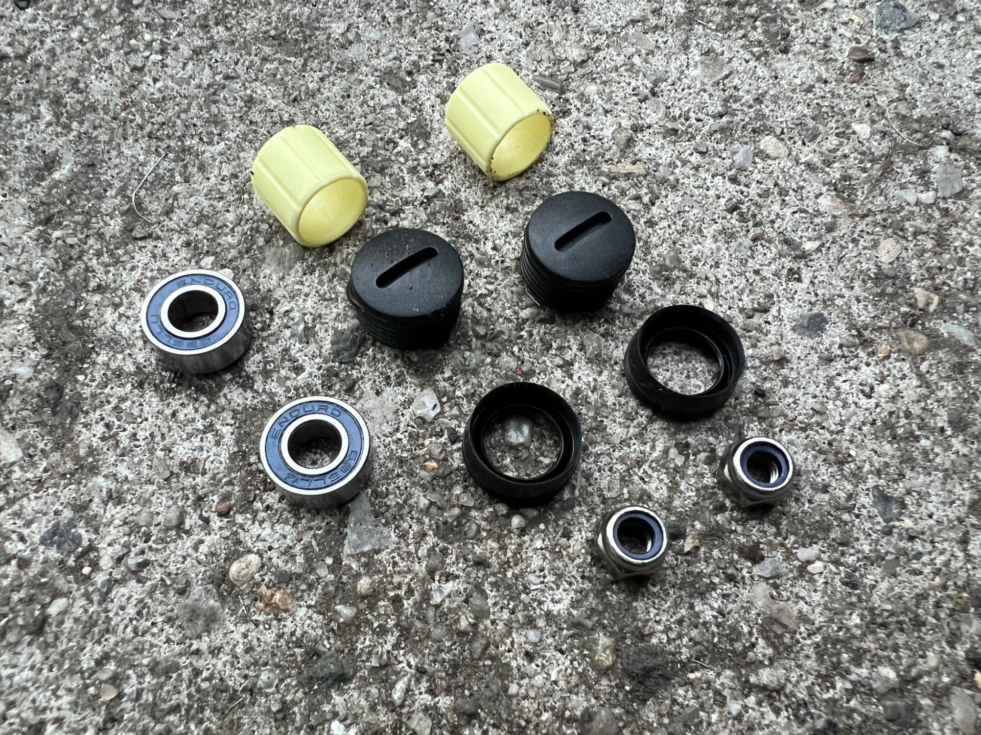 Crankbros Eggbeater Rebuild Kit Bearings Bushings Seals Clipless Pedals MTB  - Image 2