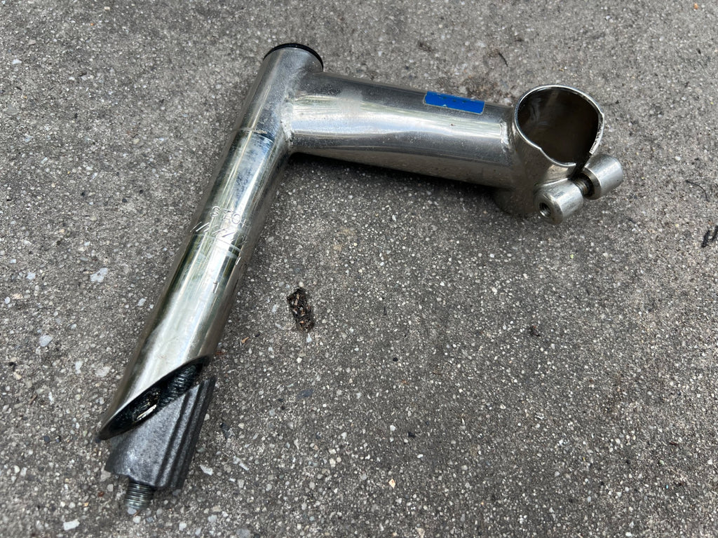 ITM Italmanubri Quill Stem 26.0x100mm 1in Straight Chrome Vintage Retro Road  - Image 2