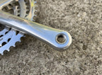 Used Campagnolo Record 10 Speed Triple Crankset 175mm 53-42-30 Road Touring Bike-Bicycle Bin