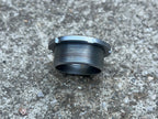 Used Sugino 75 English Thread Non Drive Side Cup & Lock Ring 1.37x24 Silver Gray-Bicycle Bin