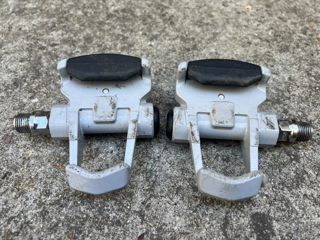 Look Carbon Clipless Pedals Gray Vintage Road Bike 9/16 Eroica Race - Image 2